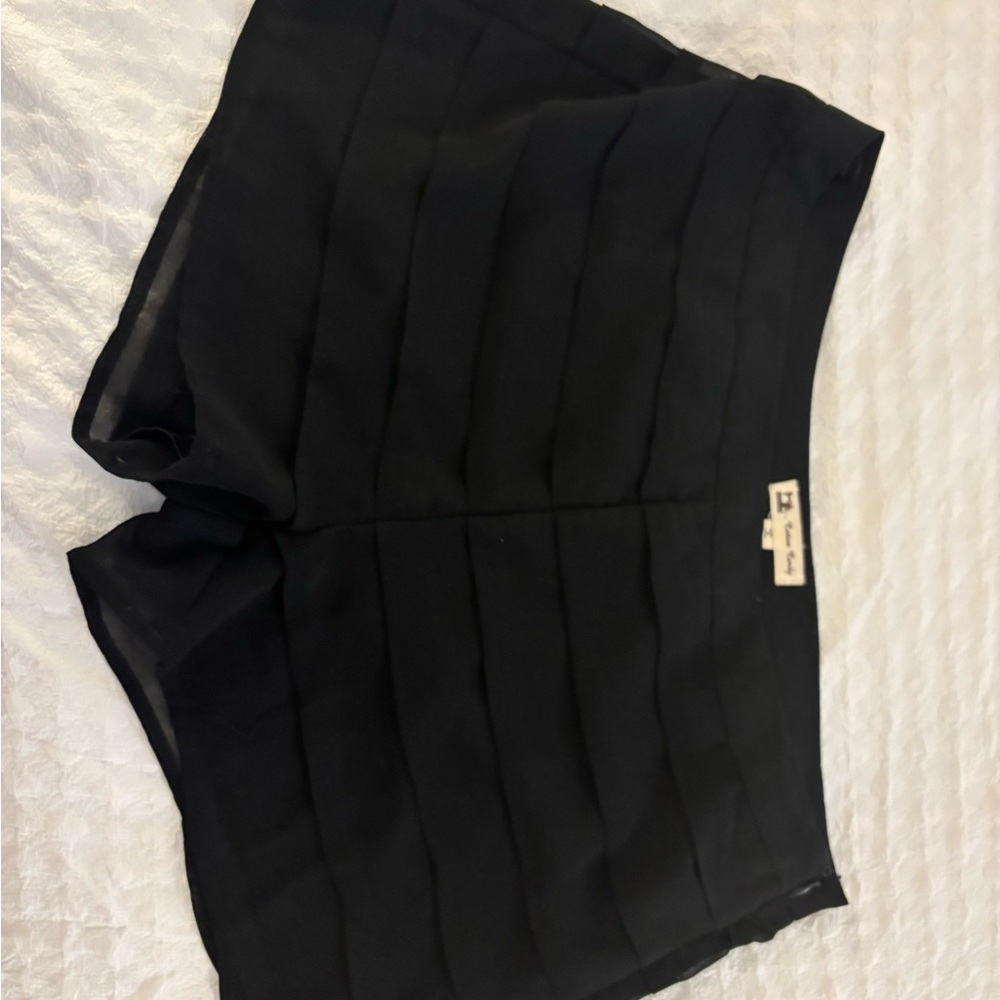 Elegant Black Women's Shorts